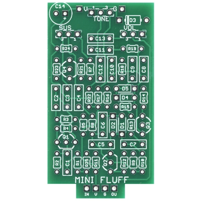 FuzzPup Big Muff Pi PCB