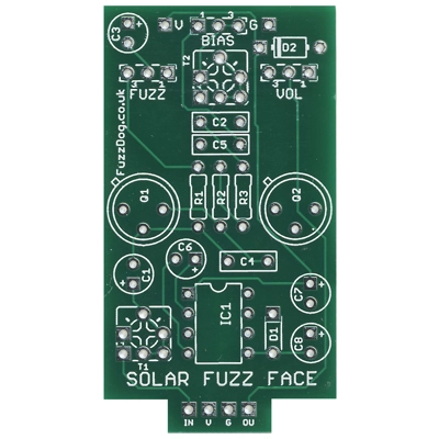 FuzzPup Solar Face PCB