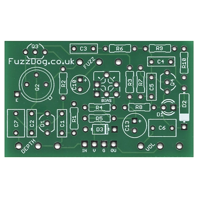 Lovecraft Fuzz PCB
