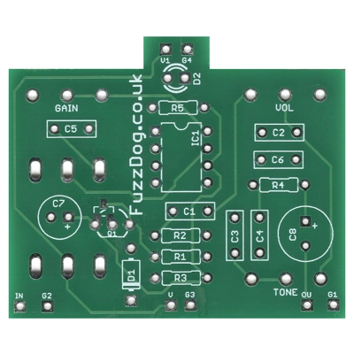 Ruby / Noisy Cricket Amp Vertical PCB