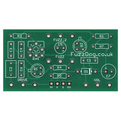 Aceed Noir Fuzz PCB