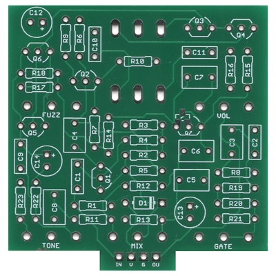 Spook Fuzz PCB