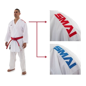 KARATE SUIT - INAZUMA 6OZ PAKKE - RØD OG BLÅ JAKKE