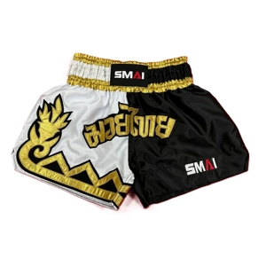 Thai Shorts Sort/Hvid