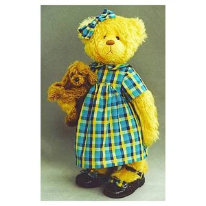 Teddy bear pattern-Amber