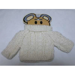 Bear's or Doll's cable Knit Jumper