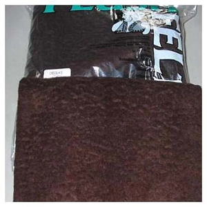 Brown Plush felt