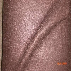 Chocolate felt