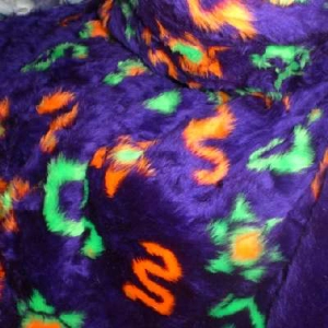 Purple sun snake fur