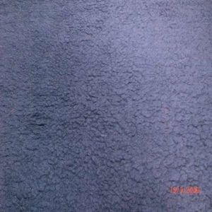 Denim blue curly fleece