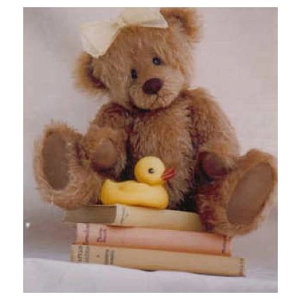 Teddy bear pattern-Nutmeg