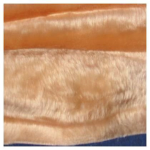 Peach fur