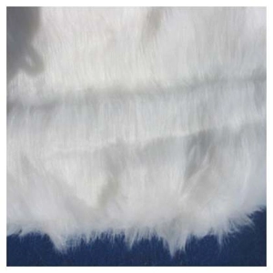 White- long haired fur