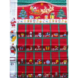 Santa's present advent panel