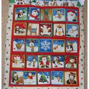 Snowmen advent calendar- completed