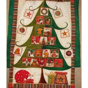 Xmas tree advent calendar- completed