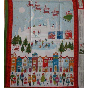 Winter activities advent panel