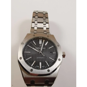 ap silver black dial