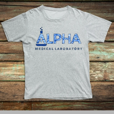 Alpha Laboratory - Blue Tie Dye Alpha Laboratory - Blue Tie Dye