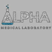 Alpha Laboratory - Faux Silver / Blue Glitter