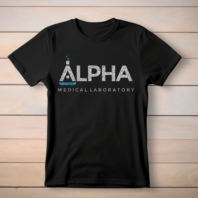 Alpha Laboratory - Faux Silver / Blue Glitter Alpha Laboratory - Faux Silver / Blue Glitter