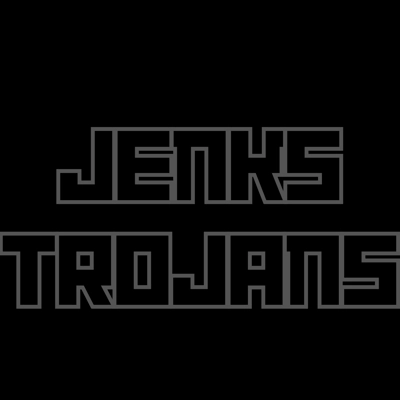 Jenks Trojans Black Out Crewneck Jenks Trojans Black Out Crewneck