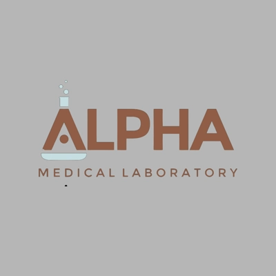 Crewneck Sweatshirt - Alpha Laboratory - brown / light blue Crewneck Sweatshirt - Alpha Laboratory - brown / light blue