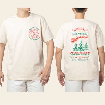 North Pole Express (BMC Co-ordinates on back) - Long Sleeve