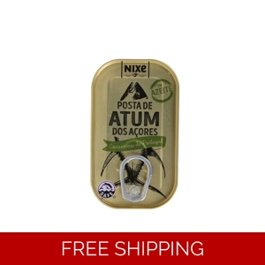 5 Cans Solid Tuna Fish Azores Islands in Olive Oil 120g . 4.23 oz each Portugal