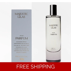 ZARA Majestic Lilas 80 ml - 2.71 Oz Women Fragrance Eau De Parfum New