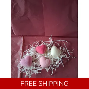 Heart-shaped candle