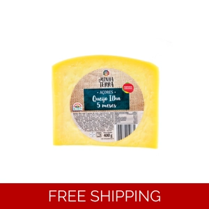 Azores Island Cheese Portugal 5 Months Cure Intense Flavour 400g (14.11oz)