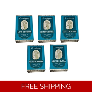 Donkey Milk Soap Portugal Leche de Burra Moisturizer & Skin Softener 5x 2.6oz