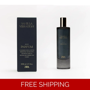 Zara Vanilla Vibration Eau De Parfum Women EDP Fragrance 80 ml 2.7 Oz New Sealed