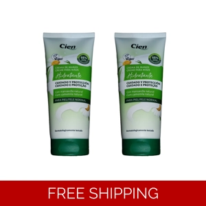 Hands Cream Cien Care With Natural Camomile 2 x 100 ml Pack 2 x 3.38 Oz