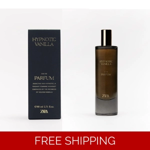 Zara Hypnotic Vanilla 80 ml 2.7 Oz Eau De Parfum Women EDP Fragrance New Sealed
