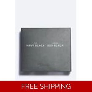 Zara Navy Black + Zara Man 800 Black Eau De Toilette Men 2 x 100 ml (3,38 Fl.oz)