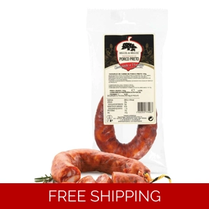 Black Pig Chorizo Portugal Traditional Sausage Alentejo Chouriço 150g - 5.29Oz