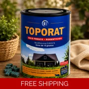 TOPORAT for Moles 150g Brodifacoum Fresh Bait Rodenticide Rats Mice