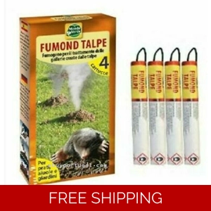 Fumond Talpe Smoke Bomb Mole Repellent