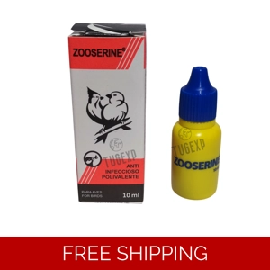 Avizoon Zooserine Bird Respiratory Treatment Intestinal Disorders for Birds