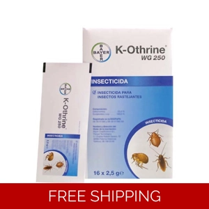 Bayer K-OTHRINE WG 250 Insecticide Sachets 1 x 2,5g