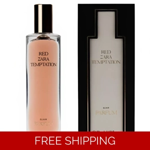 ZARA Red Temptation Elixir Parfum Women Fragrance Perfume 50ml 1.7 oz New