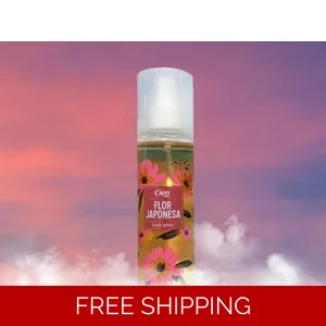 Cien Fragrance Body Mist Spray Japanese Flower Delicacy and Elegance 220ml 7.4oz
