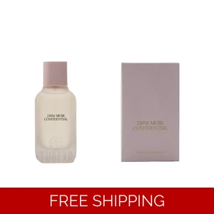 Zara Musk Confidential Eau De Parfum Woman Fragrance Perfume 100ml 3.4Oz New