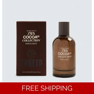 Zara Cocoa Collection 02 Indulgent Edp Set Eau Parfum 100ml Men Fragrance 3.38oz