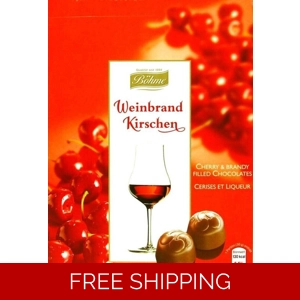 Bohme Sweet-Stuff Chocolates Cherry & Brandy Truffles Weinbrand Kirschen