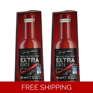 2x hot sauce Portugal EXTRA STRONG Piri piri chili pepper ( Paladin ai ai Style)