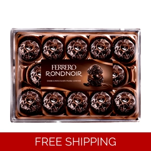 Ferrero Rocher Rondnoir dark chocolate pralines 138g 4.86 oz Christmas Gift