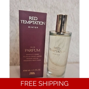ZARA Red Temptation Winter Eau De Parfum Women EDP Fragrance 80 ml New Sealed